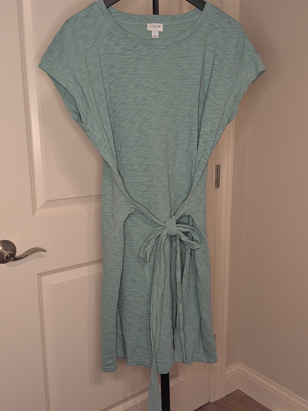 J.Crew Seafoam Green Lightweight Tee Shirt Dress